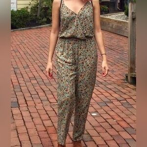 Elephant Print Jumpsuit